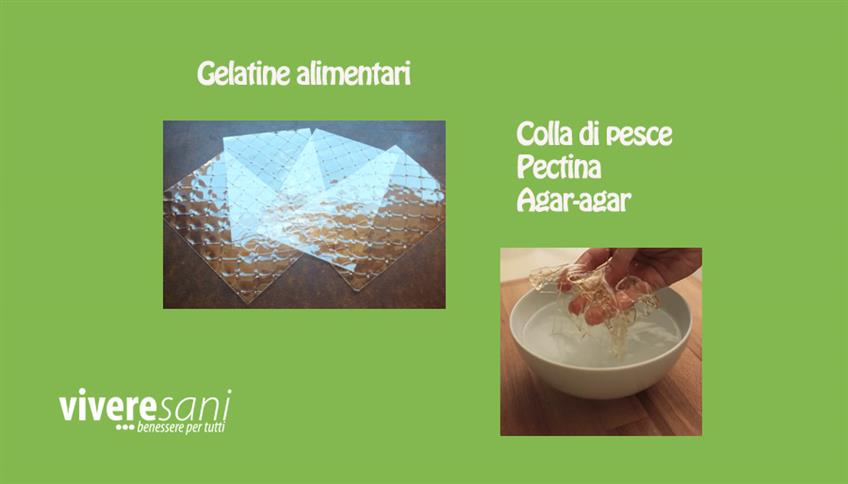 Gelatine in cucina Gelatine in cucina